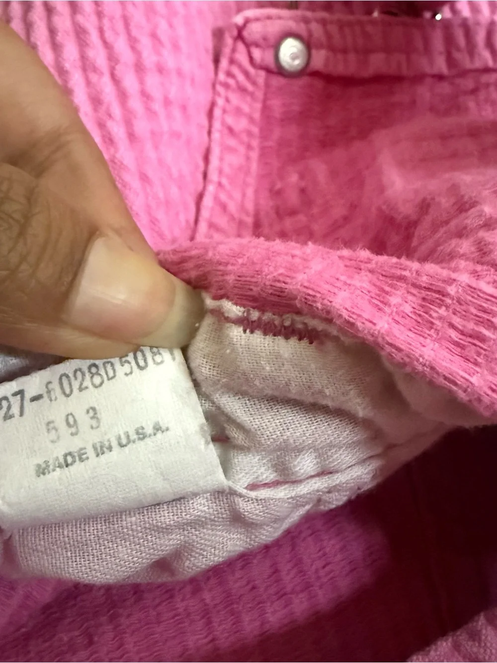 OshKosh B’gosh Corduroy Pink Overall Jumper Dress